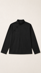 Mao Collar Top